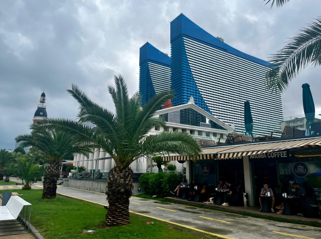 Beach promenade Batumi