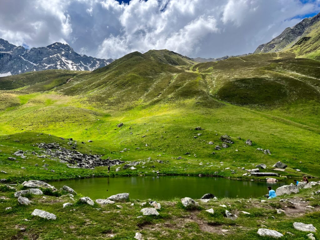 Chauki lake, roadtrip to Caucascus.