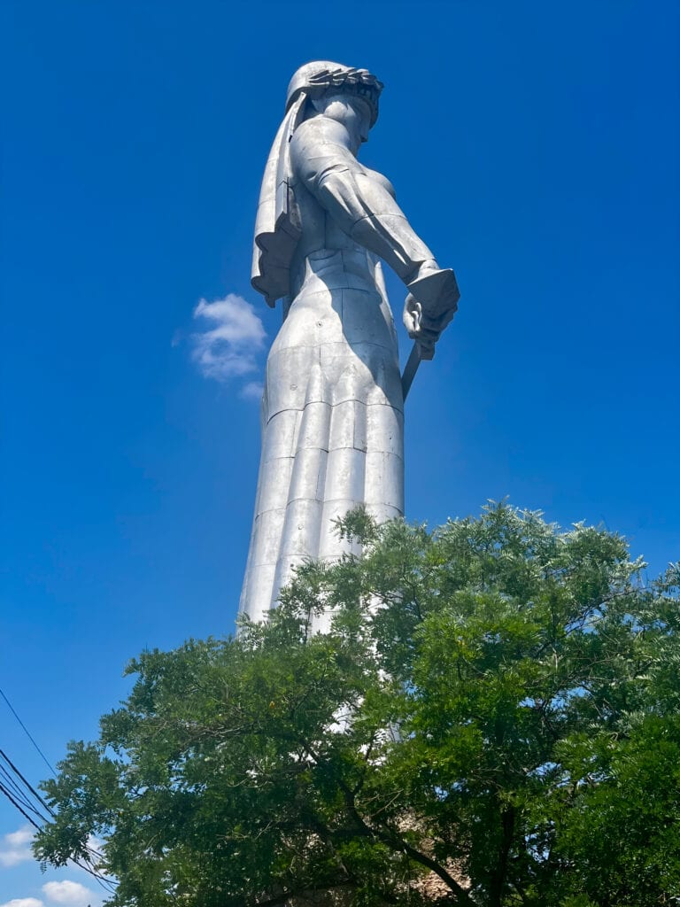 Mother Georgia statue, Tbilisi, Georgia