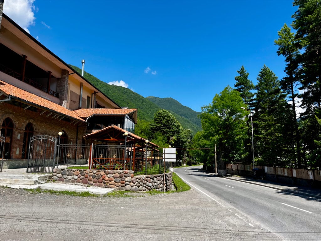 Pasauri village in Cascacus mountains