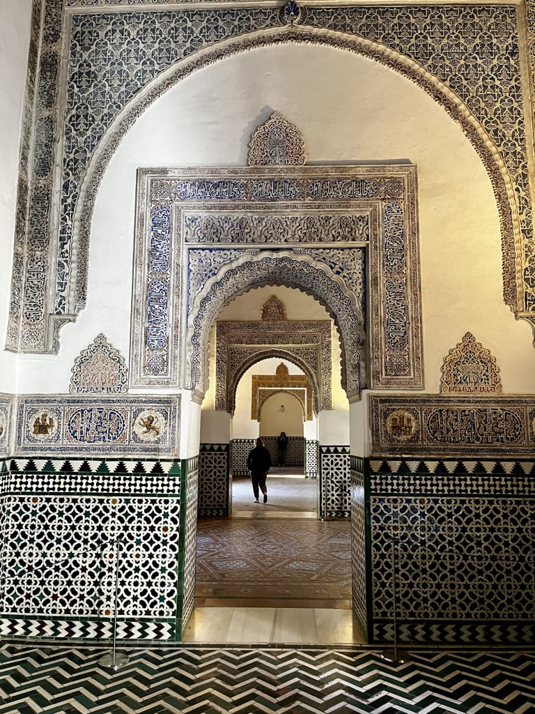 Alcazar Mosaic decoration, Seville