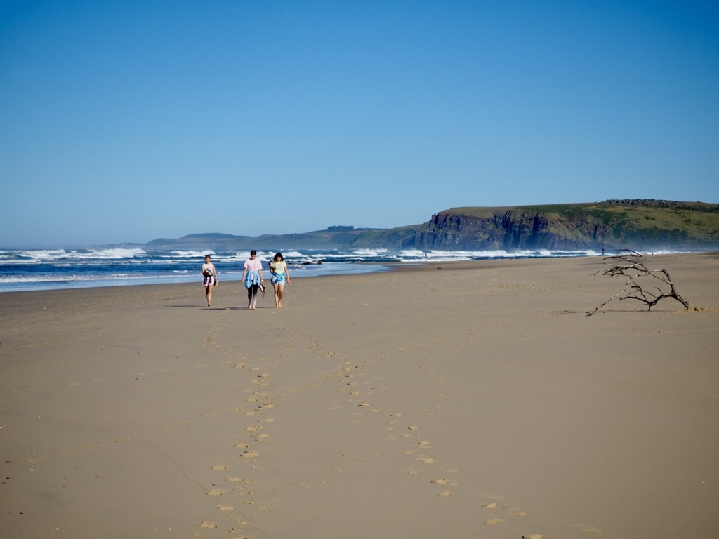 Beach walk