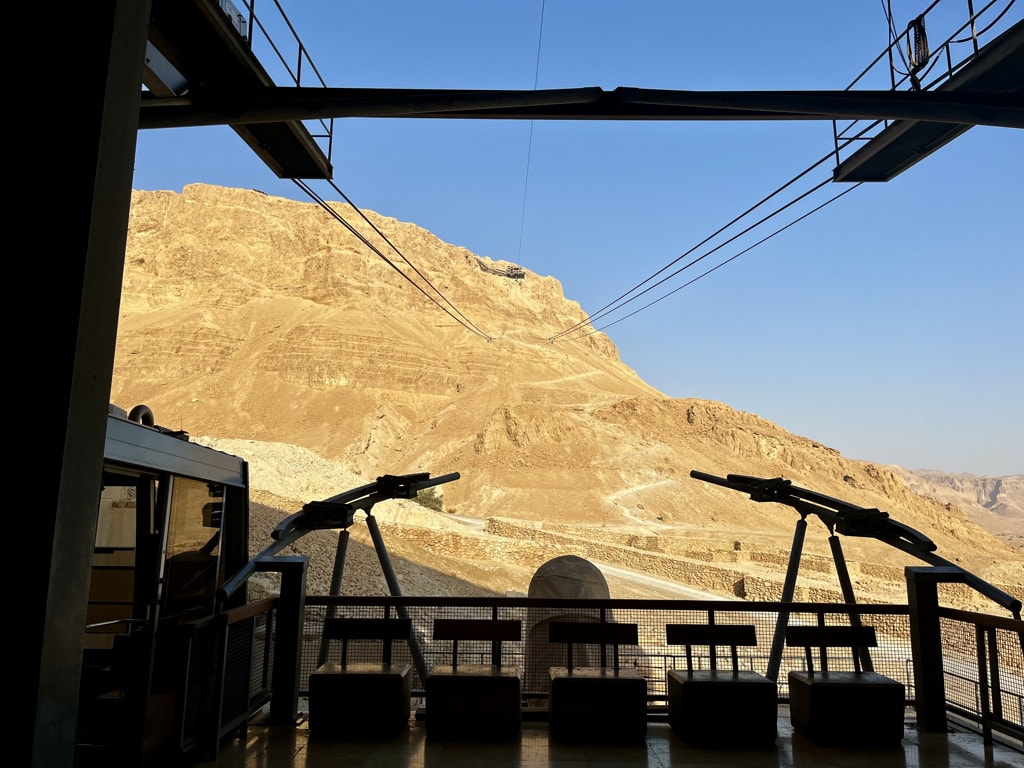 Cable Car to the Masada fortress