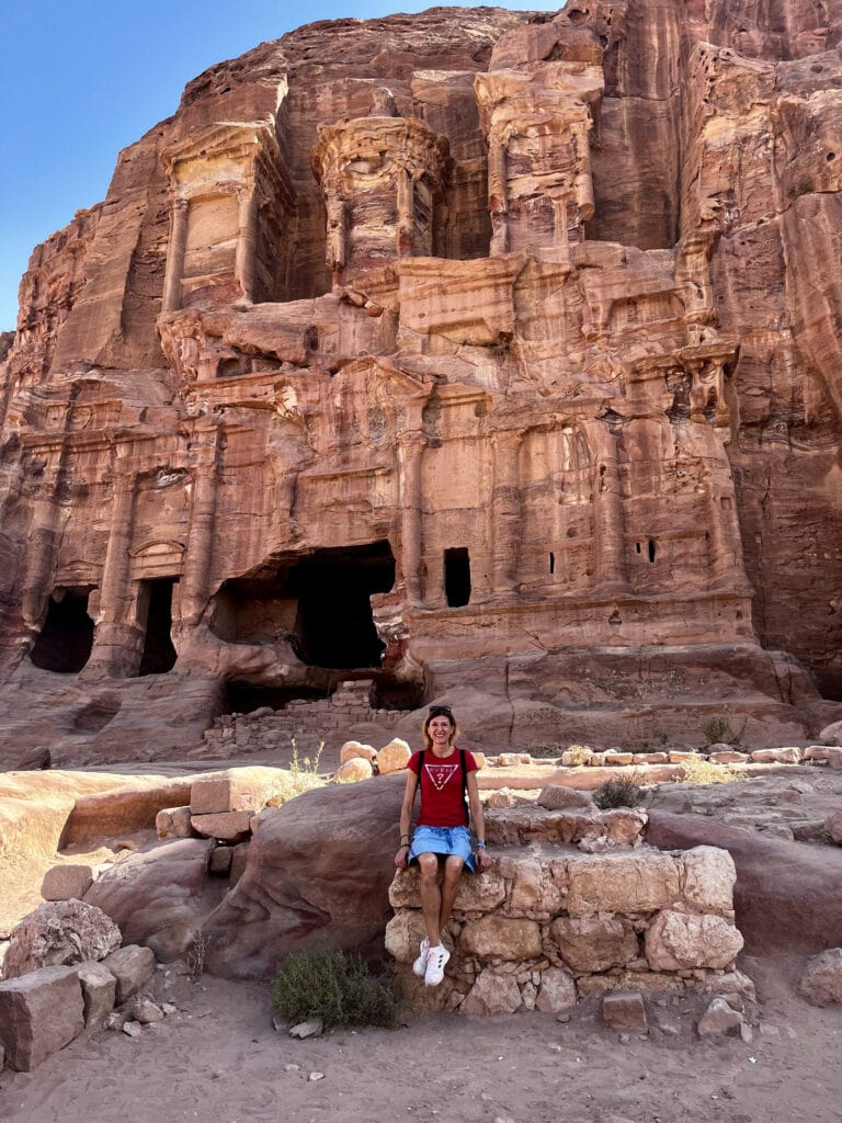 The Corintian Tomb in Petra