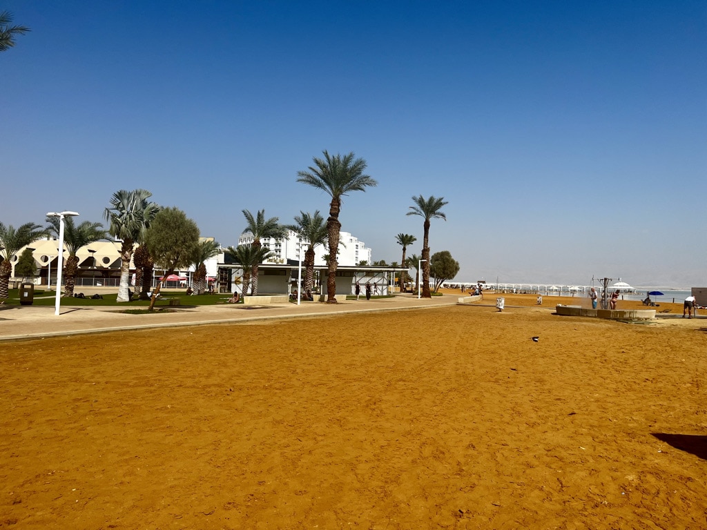 Public Beach in Ein Bokek