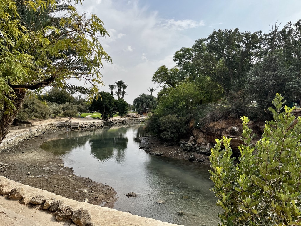 Lakes at Gan Hashlosha Park, Israel