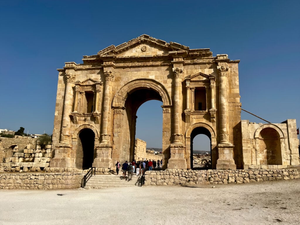 Hadrians Arch, Jerash, Jordan