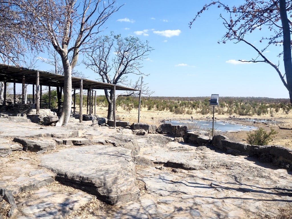 Halali Waterhole, Etosha, Namibia