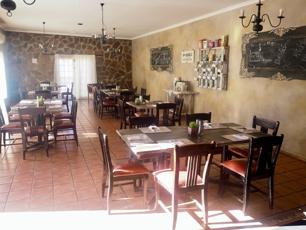 Restaurant in Grunau Counry Hotel, Namibia