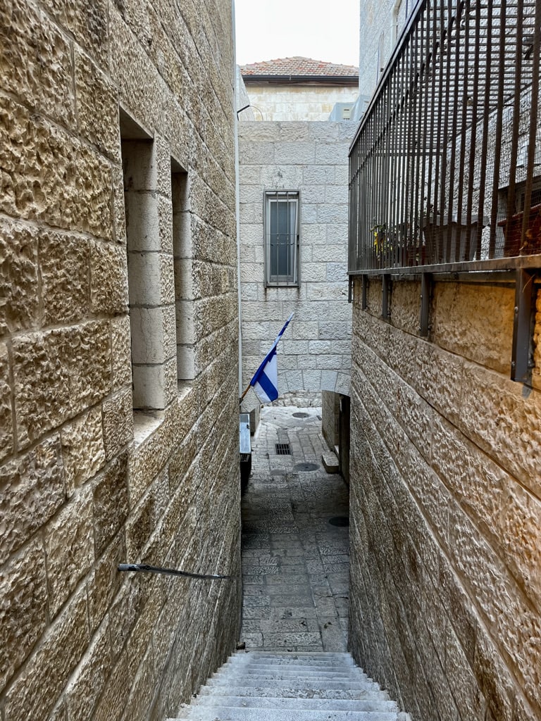 Street in Jewish Quarter, Jerusalem