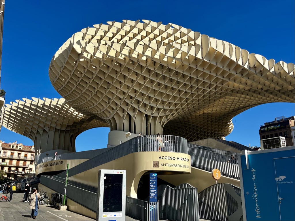 Metropol Parasol Wooden structure, Seville