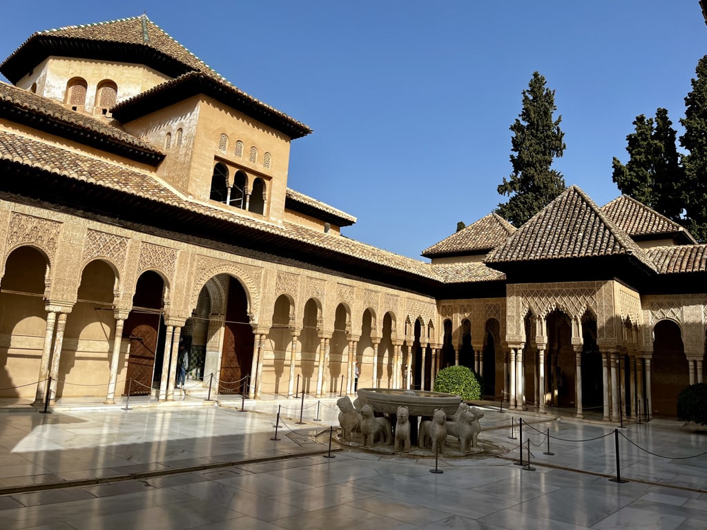 Nasrid Palace in Alhambra, Granada