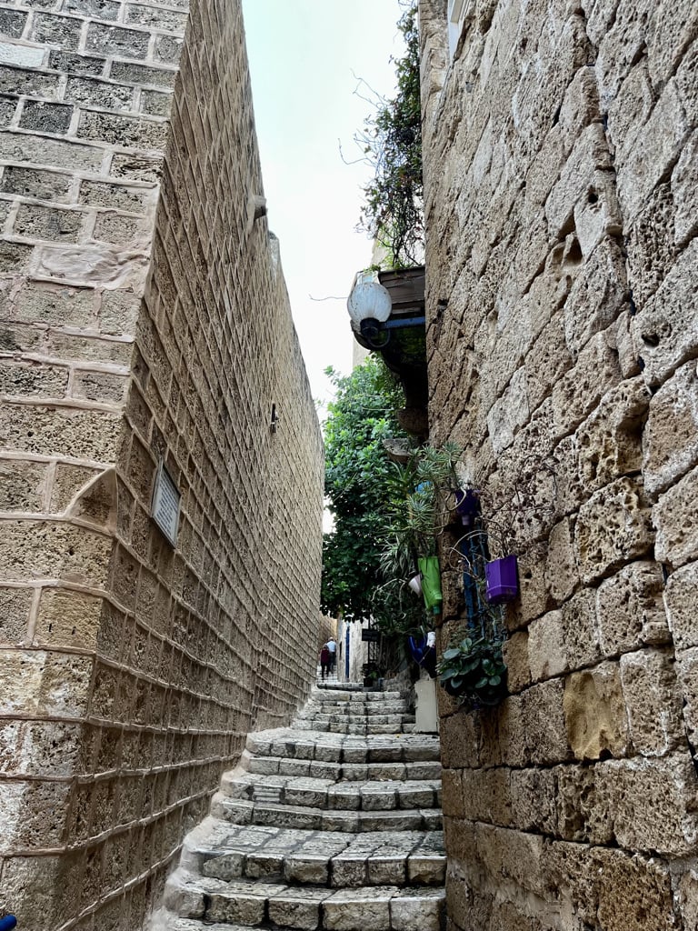 Stairs in Old Jaffa, Israel