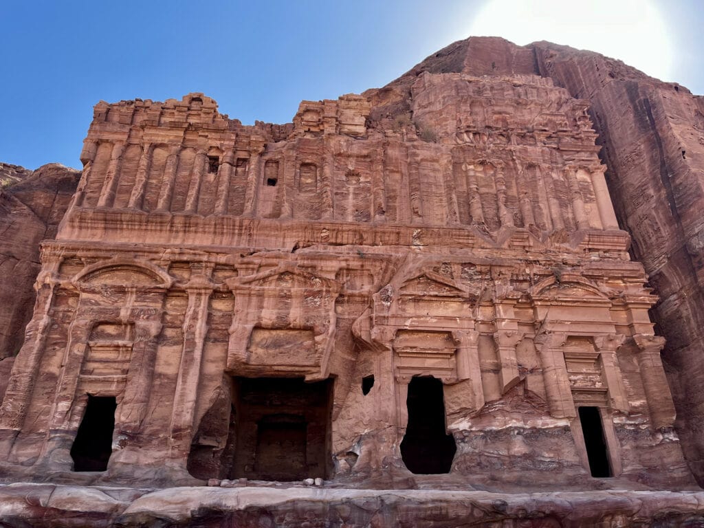 The Palace Tomb, ancient city of Petra