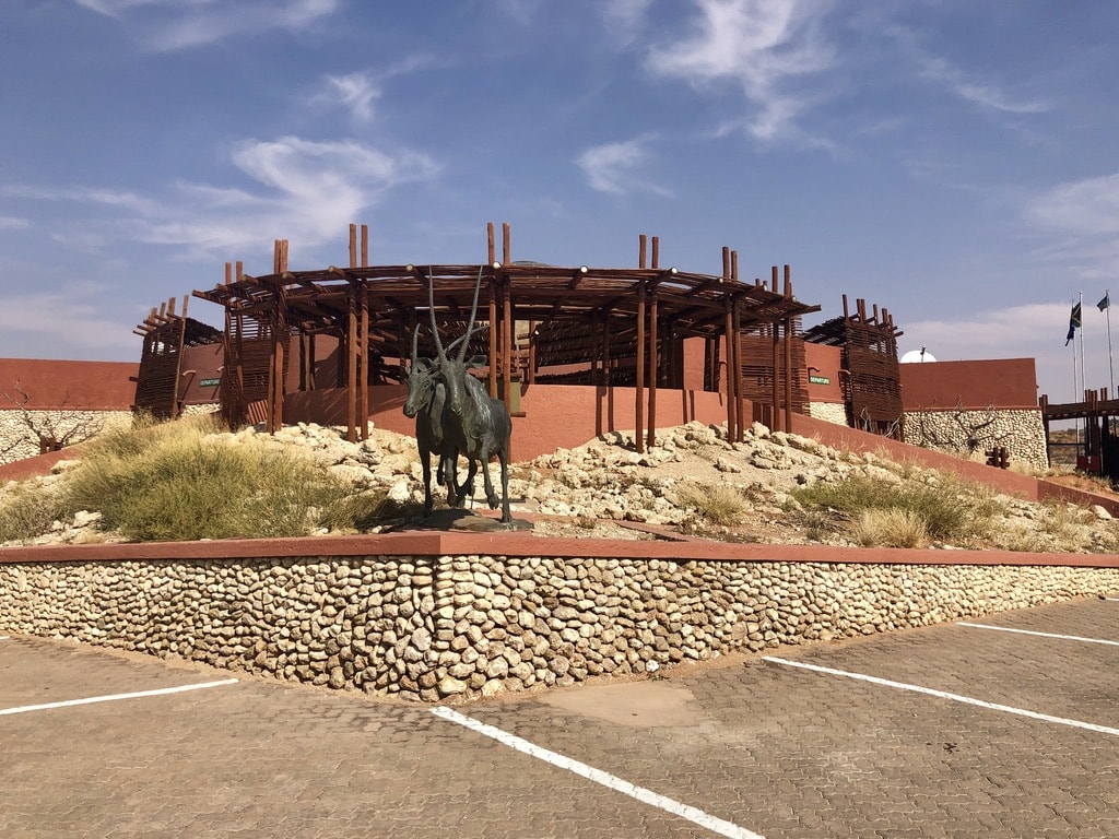 Park Entrance building, Kgalagadi Transfrontier Park 