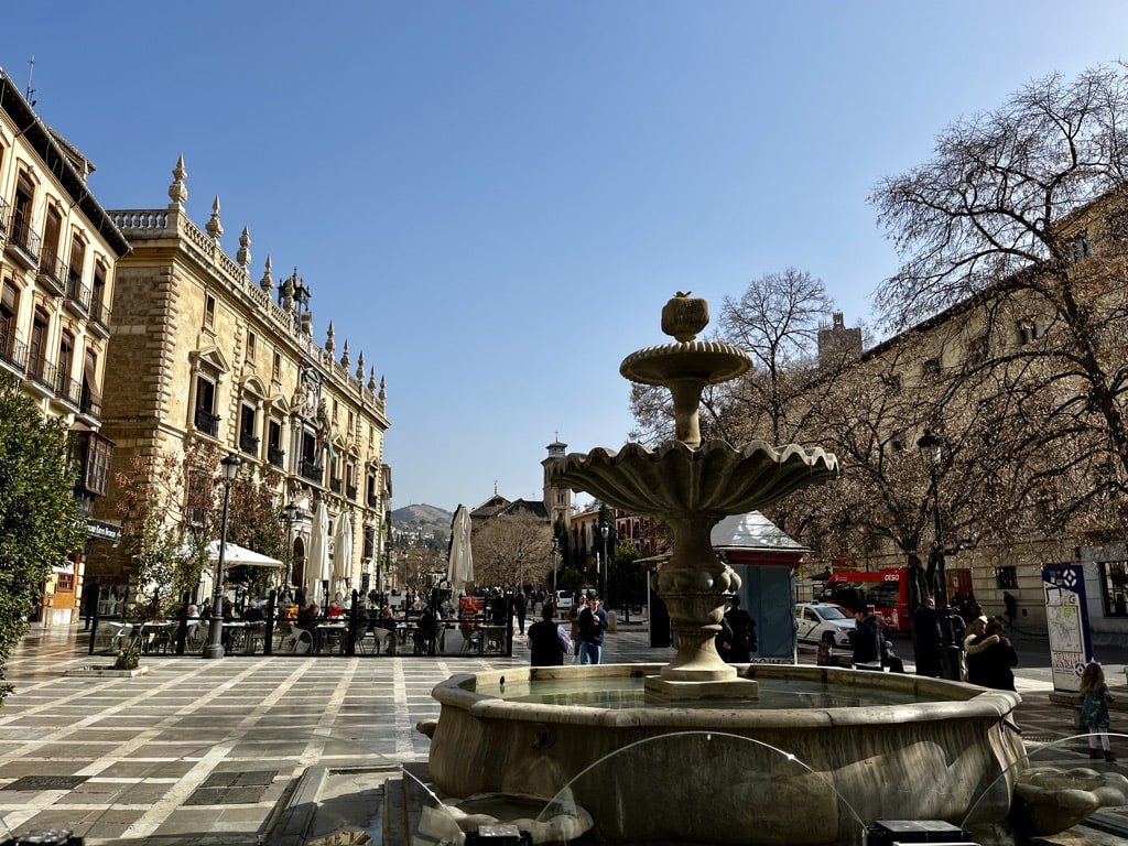 Plaza Nueva in Granada