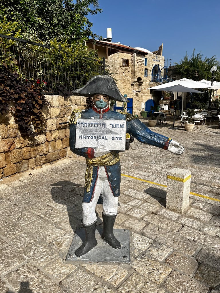 Old Jaffa statue, Israel