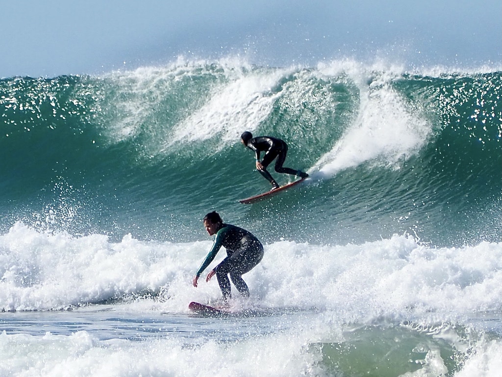 Surfing in Port Alfred