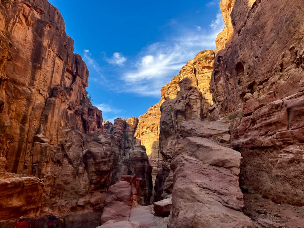 The Siq image, ancient Petra