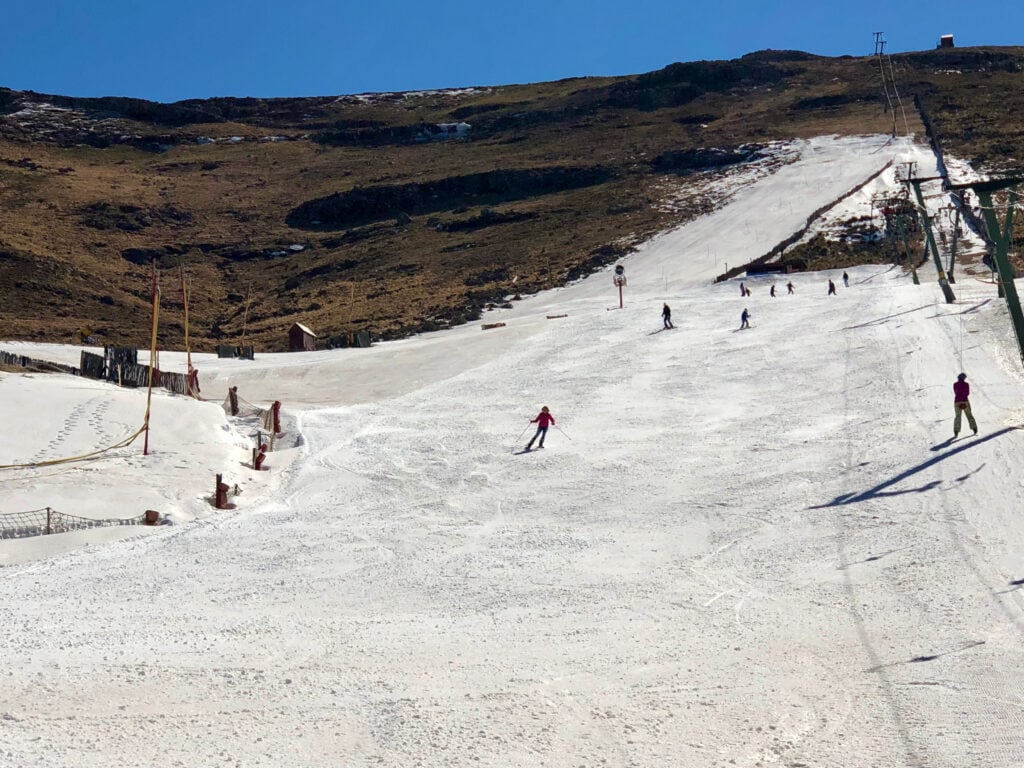 Slope in Tiffindell, South Africa