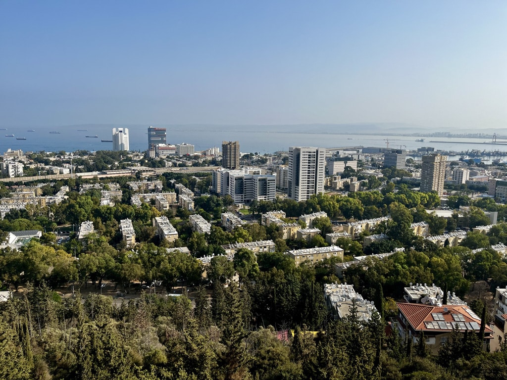 View of Haifa from Mount Carmel