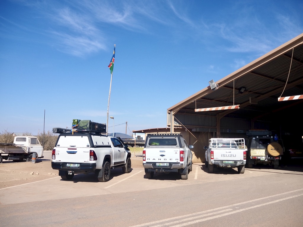 Border between SA and Namibia