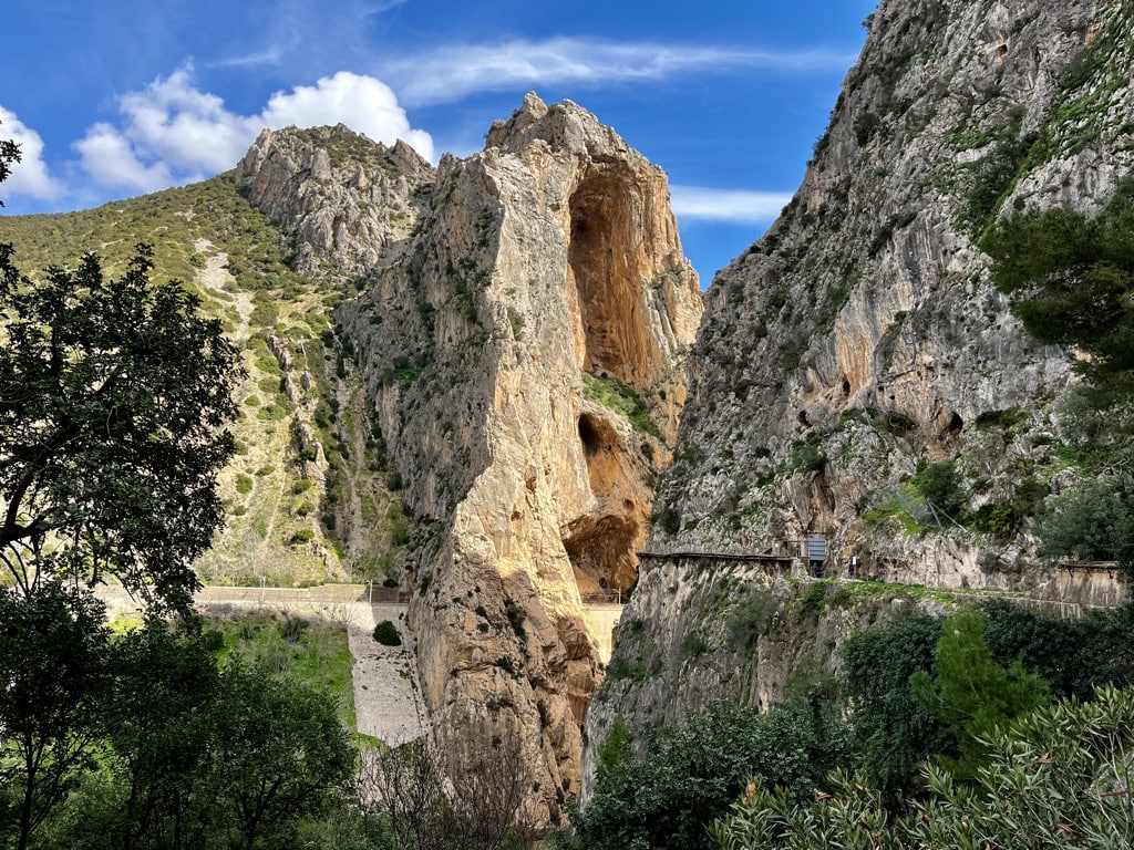 View of the gorge, Caminito Del Rey