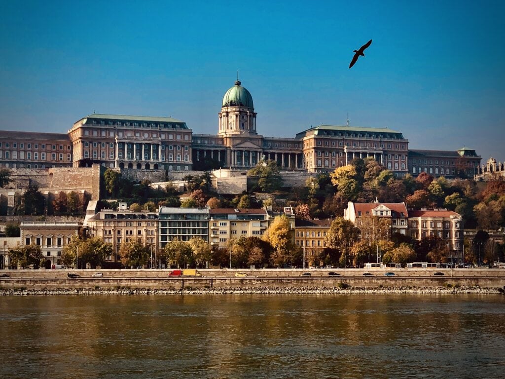 View of the Buda Castle from the Pest side, Budapest