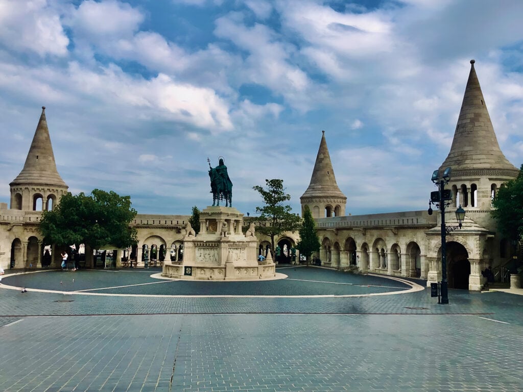 Fisherman's Bastion in the Buda Castle, Hungary, Budapest