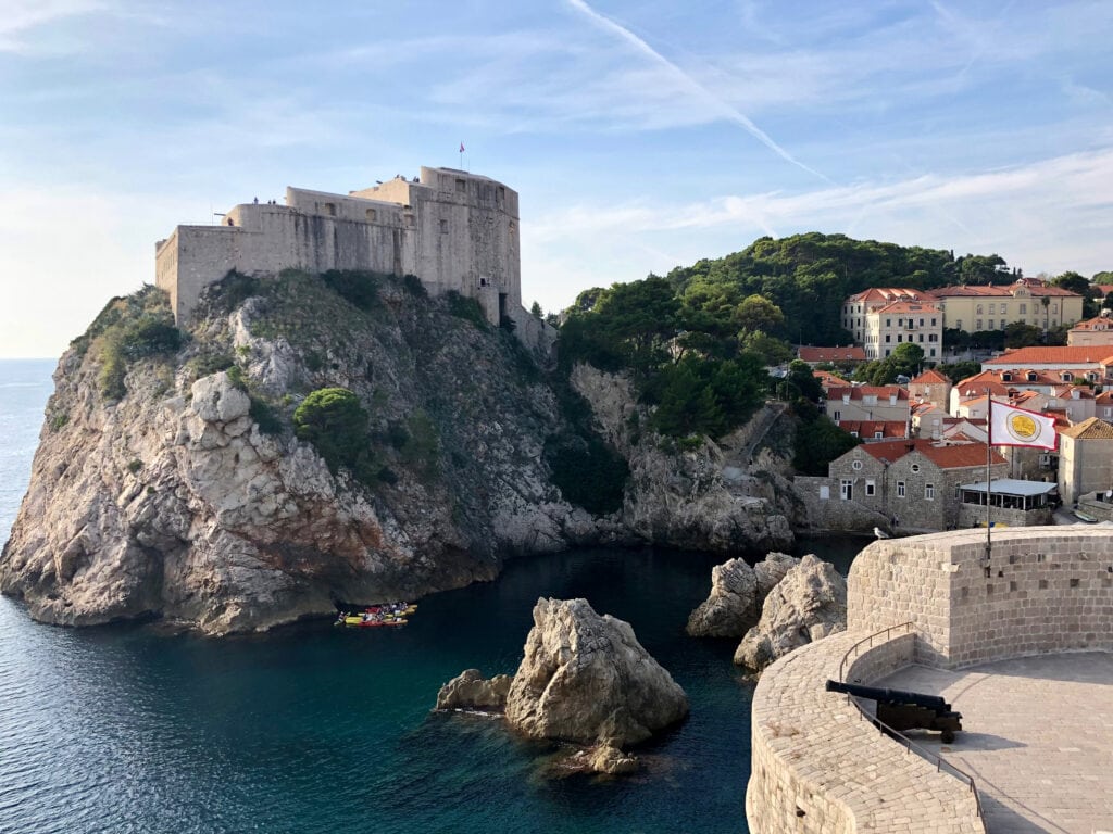 Fort Lovrijenac in Dubrovnik, Balkan Road trip