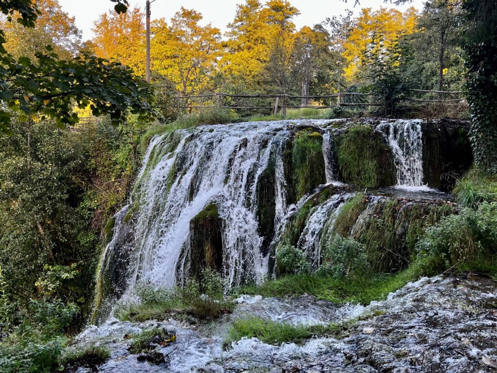 Waterfalls in Rastoke, close to Slunj, Croatia