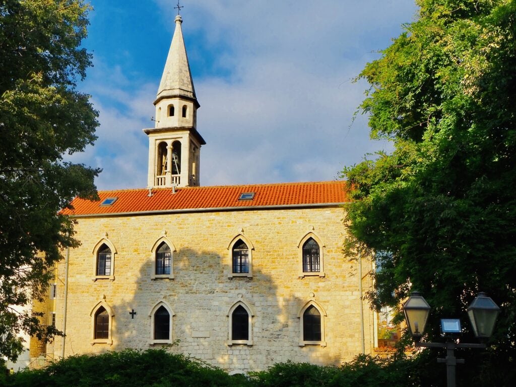 Church of Saint Ivan in Old Budva