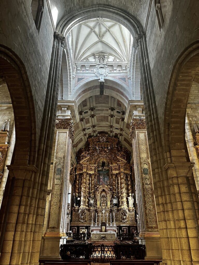 Inside Porto Cathedral, Portugal