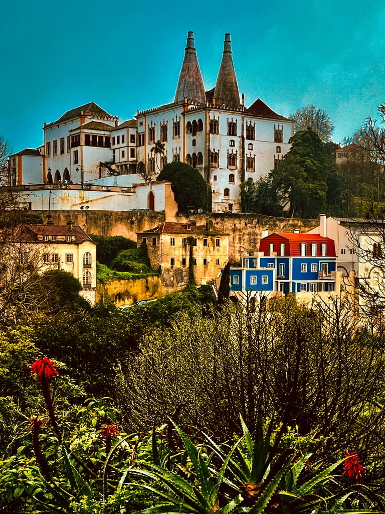 View of the Sintra National Palace