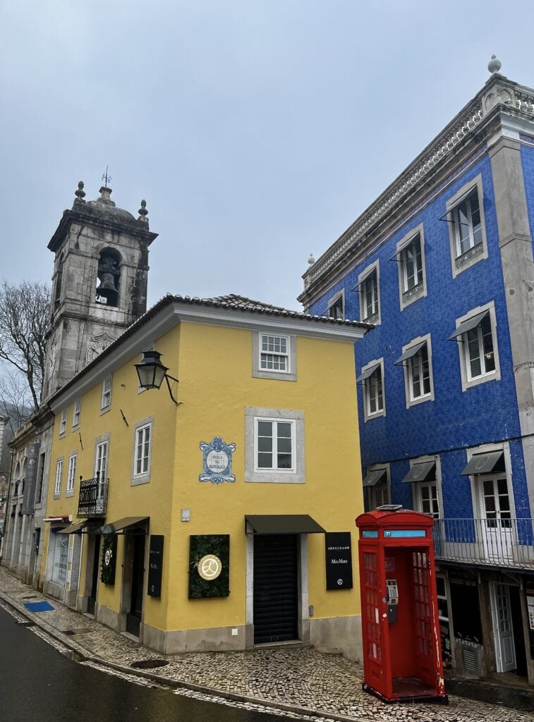 Houses in Sintra city, Portugal