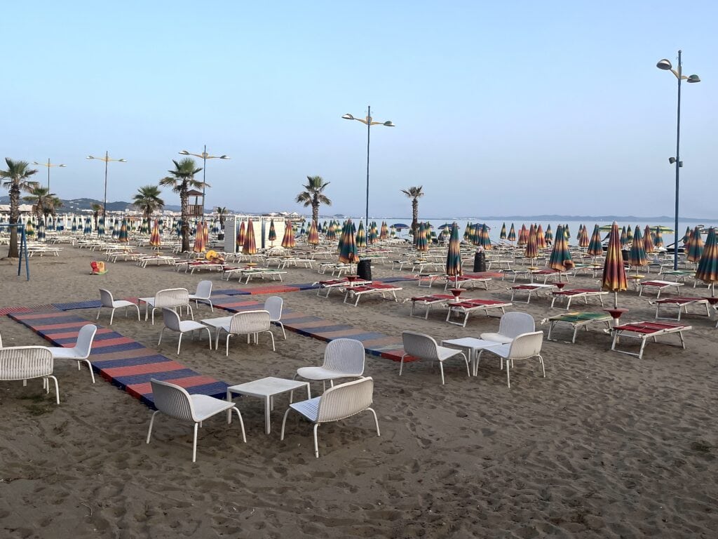 Albania, Durrës beach