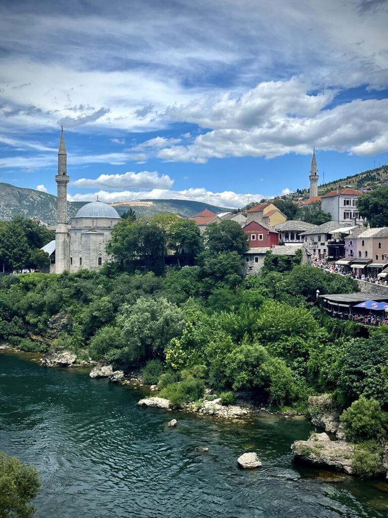 View of Mostar in Bosnia and Herzegovina