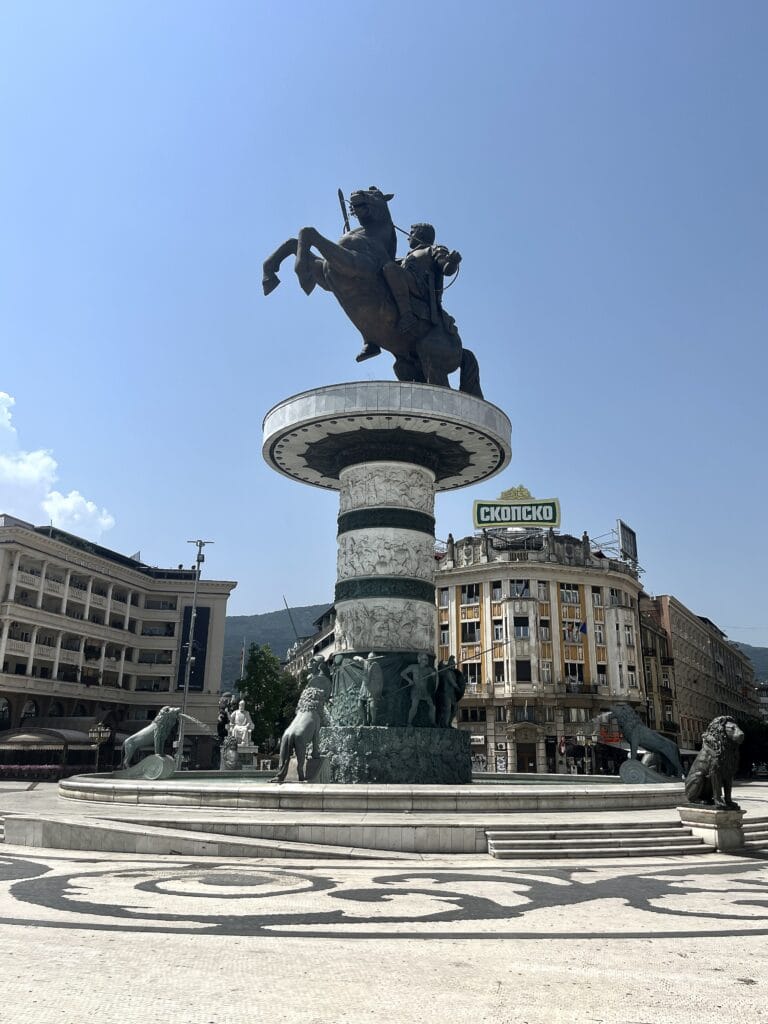 Pela Square, Skopje, N.Macedonia