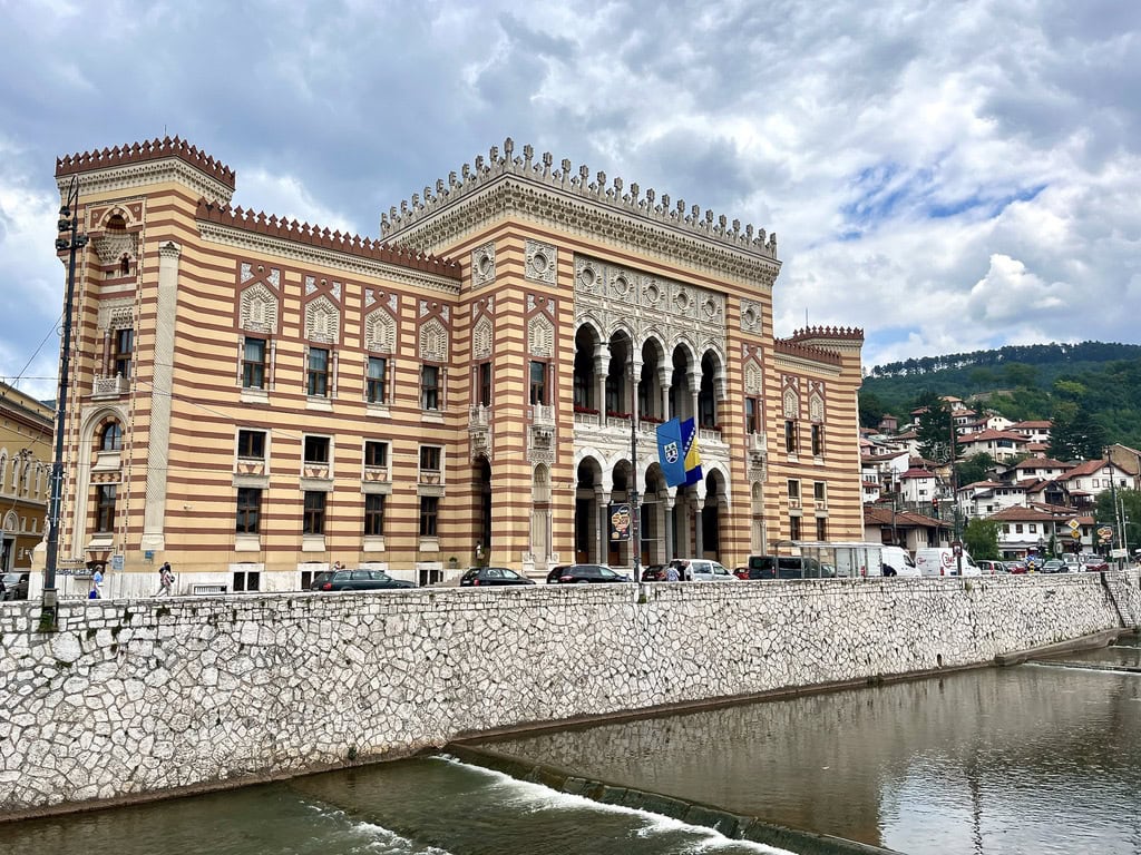 Sarajevo City hall, Bosnia and Herzegovina