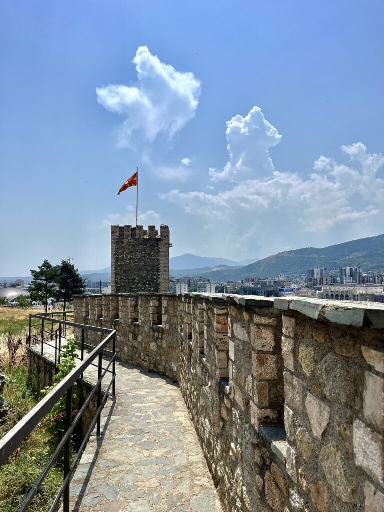 Fortress in Skopje, N. Macedonia