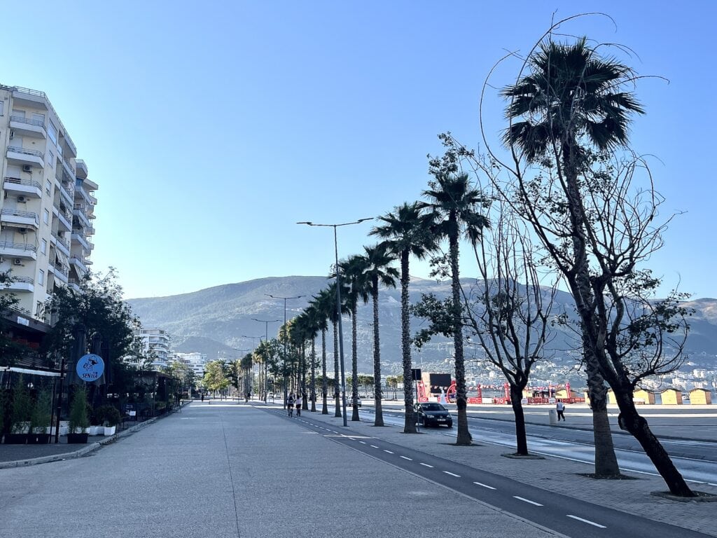 Vlorë beachfront, Albania