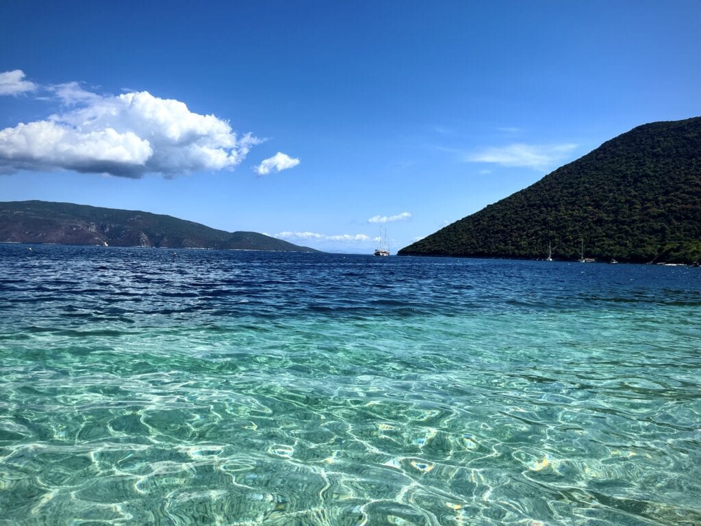 Ionian sea in Kefalonia