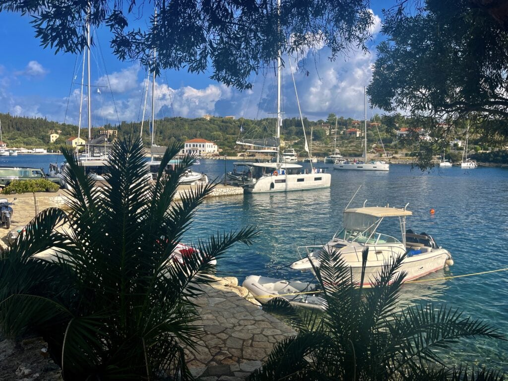 View of the harbour, Fiskardo, Kefalonia