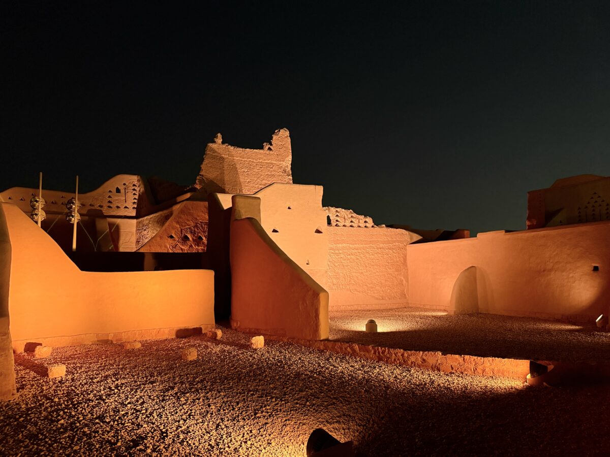 Evening in At-Turaif, Riyadh