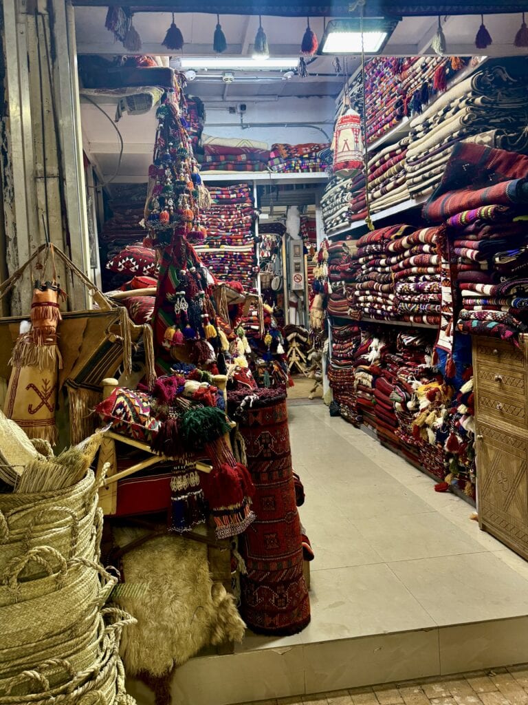 Carpet shop in Souq Al Zac, Riyadh