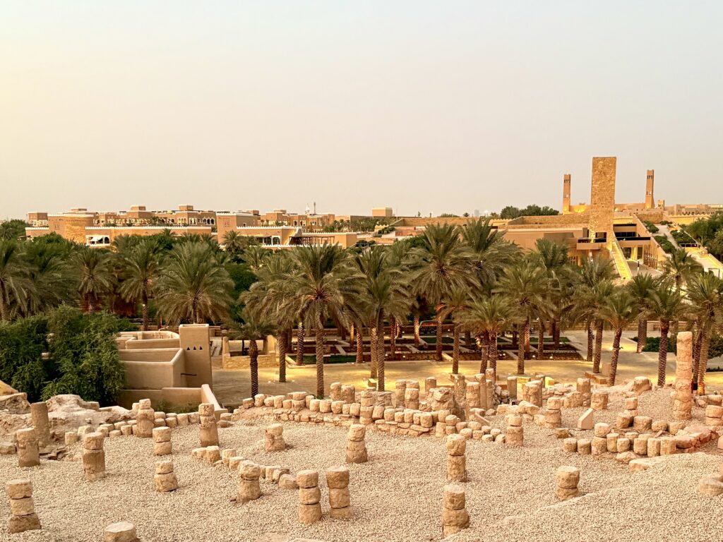 View from At-Turaif to Buijari Terrace