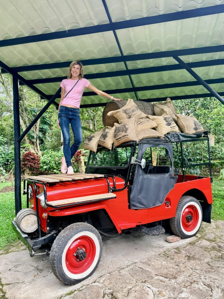 Coffee ready for sales, Colombia