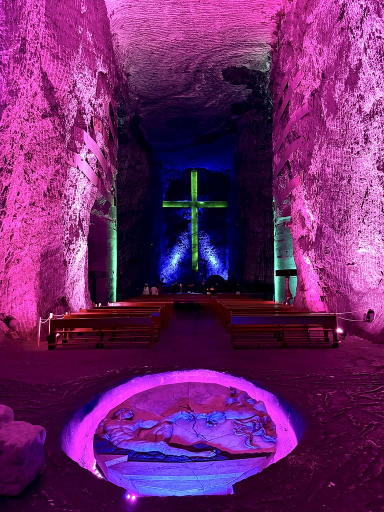 The Salt Cathedral of Zipaquirá, Colombia
