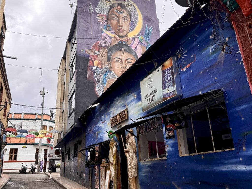 Street art in Bogotá, Colombia
