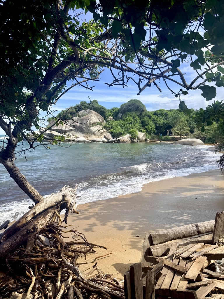 Tayrona National park in Colombia